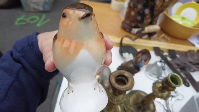 Flea Market in French Countryside # 55 | Thrift Haul | Antiques & Vintage treasure hunting смотреть онлайн