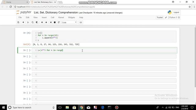 List Set Dictionary Comprehension in Python (Data Analytics) смотреть онлайн
