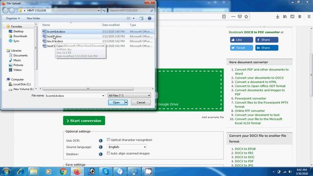 CONVERT DOCX TO PDF IN PUNJABI (WORD TO PDF) смотреть онлайн