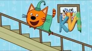 Заставка Три Кота но это Барбоскины