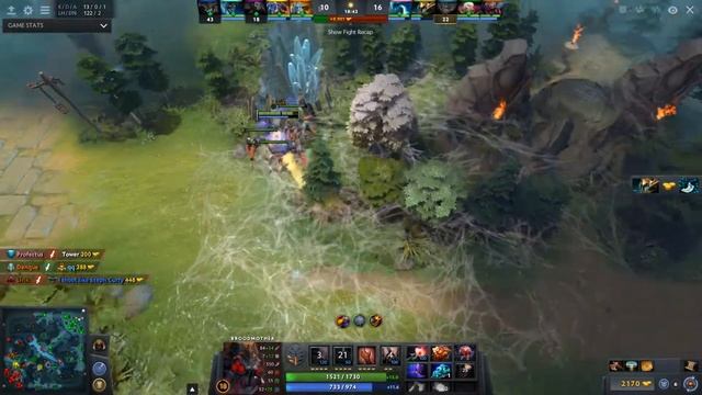 Dota 2 Broodmother 7332 MMR 17/0/5 (Kills/Deaths/Assists) Ranked Full Gameplay смотреть онлайн