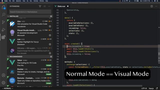 Getting Started with Vim in Visual Studio Code смотреть онлайн