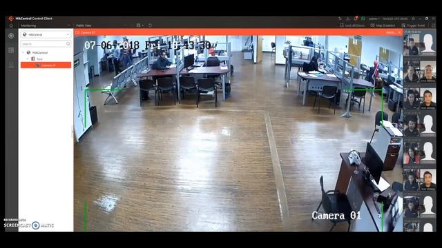 Hikvision - Reconocimiento Facial con Hik-Central смотреть онлайн