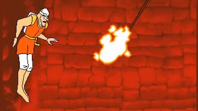 dragon's lair - escape from singe's castle preview for Amiga (demo mode) смотреть онлайн