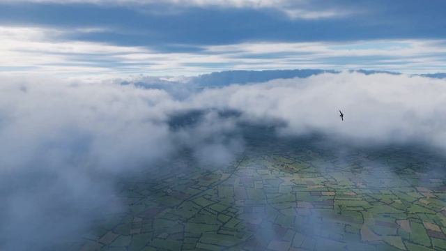 Dogfight 2x2 BF 109-K vs P-51 (DCS World new cloud system & new WWII propellers technology) смотреть онлайн