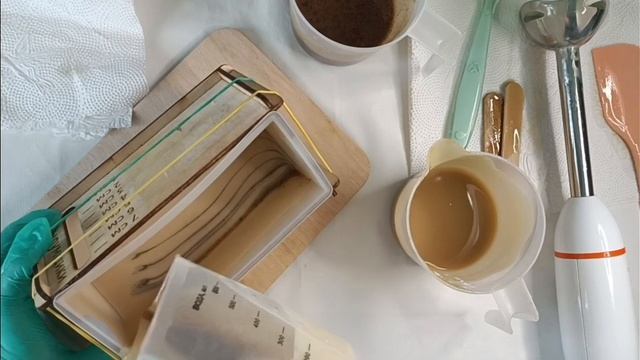 Варим кофейное натуральное мыло #натуральноемыло #мыло смотреть онлайн