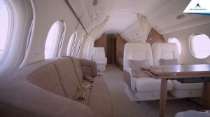 Dassault Falcon 7X: смотрите обзор частного самолета вместе с ACS
