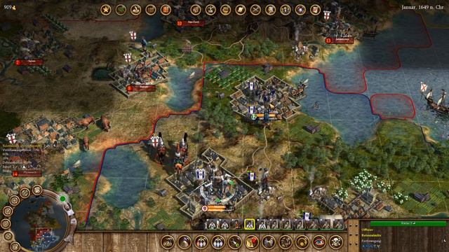 Lets Play Civ 4 Colonization (TAC) #27: Verschanzungen - Nouvelle-France (Deutsch) смотреть онлайн