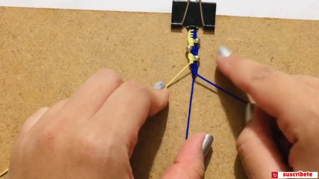Cómo Hacer Pulsera Tejida Con Balines Hilo Chino Macramé #6 смотреть онлайн