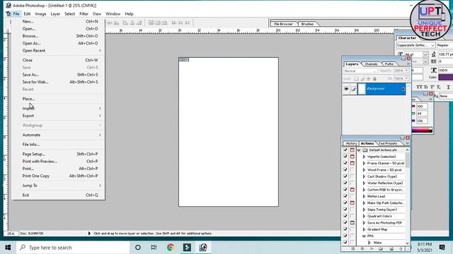 Photoshop File Menu in Nepali with example смотреть онлайн