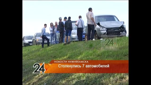 Возможной причиной столкновения 7 машин около Нижнекамска стали дорожные работы смотреть онлайн