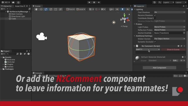 Hierarchy Messages (Unity Plugin) смотреть онлайн