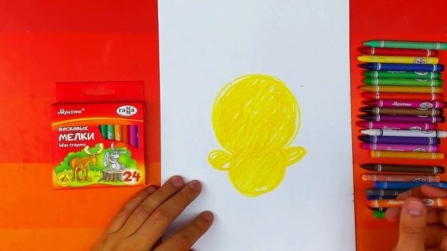 Рисуем ЦЫПЛЕНКА - учимся рисовать с детьми смотреть онлайн