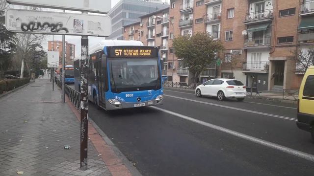 Mercedes Benz Citaro C2 NGT de la Emt de Madrid смотреть онлайн