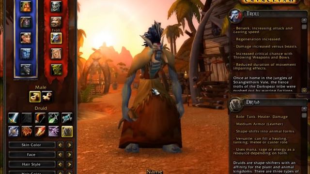 World of Warcraft Lets Play (Druid 1-85) Part 1 - Character Creation смотреть онлайн