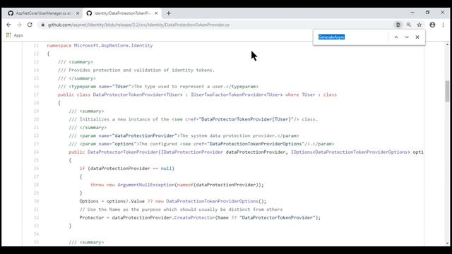 How tokens are generated and validated in asp net core смотреть онлайн