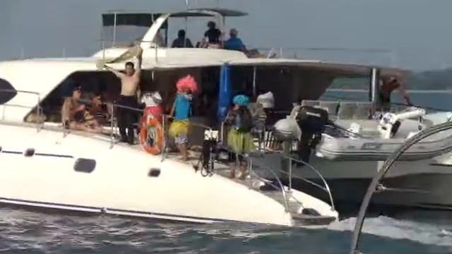 Паттайя. Прогулка на катамаране.