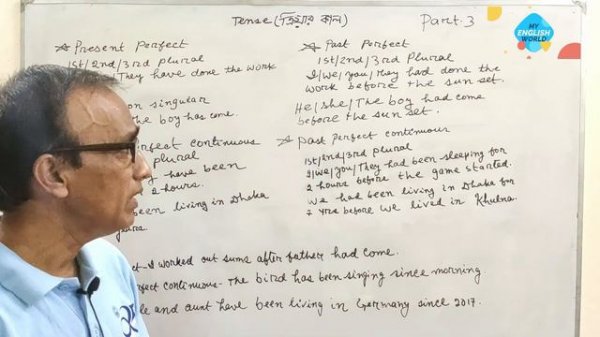 Present Perfect vs Past Perfect|Present Perfect Continuous vs Past Perfect Continuous|Tense Part 3