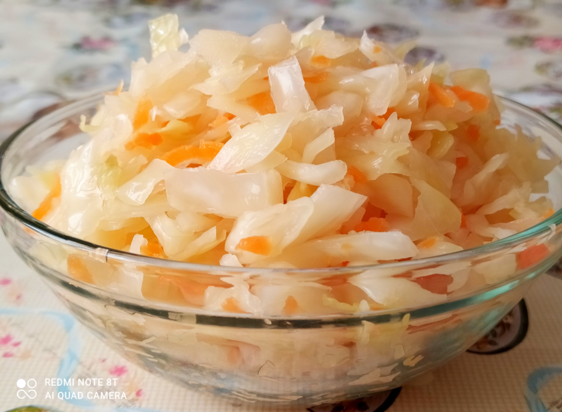 Квашеная капуста.