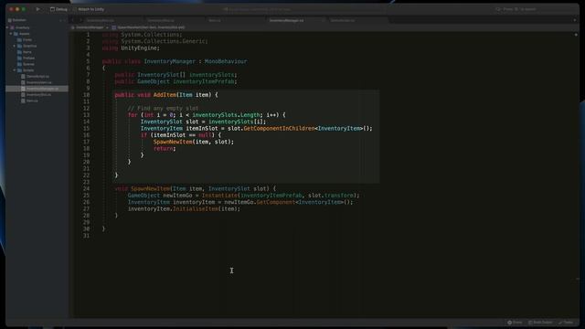 Unity INVENTORY: A Definitive Tutorial смотреть онлайн
