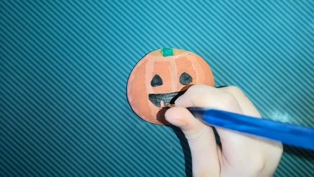 3 рисунка на камнях на тему Helloween//Будущая картина смотреть онлайн