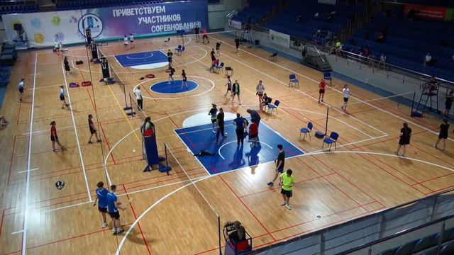 Открытый турнир Раменского городского округа по бадминтону «Весенний волан» смотреть онлайн