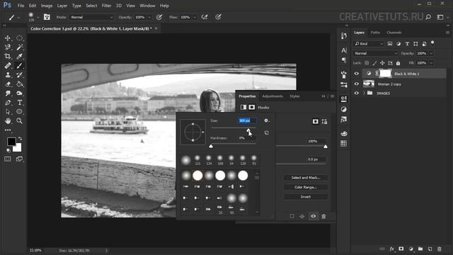 Цветокоррекция Photoshop. Применение цветокоррекции смотреть онлайн