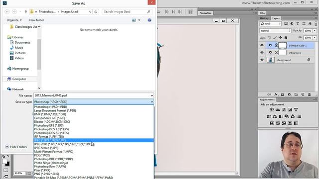 How to Save Images in Photoshop | Beginner Tutorial смотреть онлайн