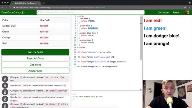 Basic CSS - Use Hex Code to Mix Colors - freeCodeCamp смотреть онлайн