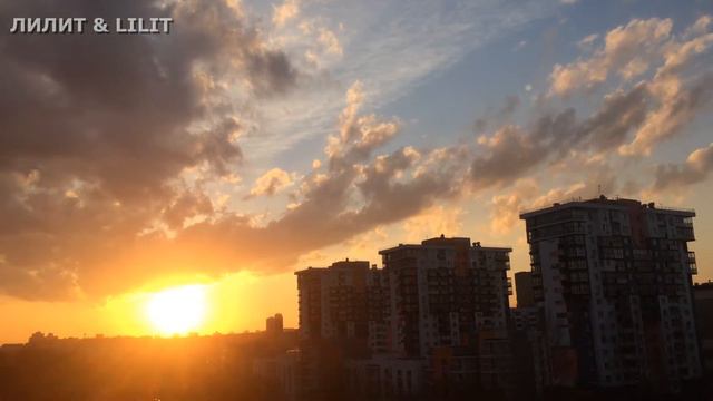 #городароссии Челябинск. Закат. Небо. смотреть онлайн