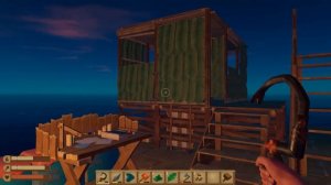 Raft - обзор, прохождение. Постройка базы, акваланг и микросхемы. Открываем все чертежи #5