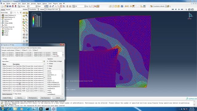 Abaqus CAE: Make X-Y Plot & Export to Excel | Create Data from ODB Field Output & Operate on XY Dat смотреть онлайн