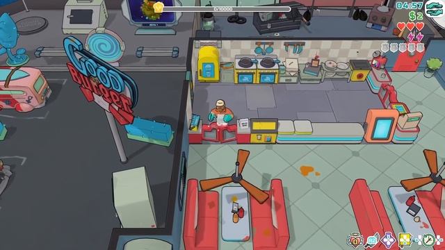 ГОТОВЛЮ БУРГЕРЫ ИЗ КЛИЕНТОВ --- Godlike Burger смотреть онлайн