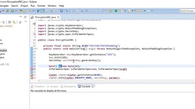 Cryptography in Java. 7- CBC AES128 encryption implementation in Java смотреть онлайн