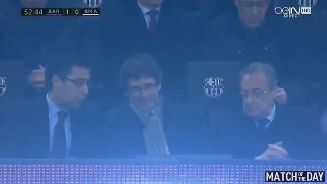 Luis Suarez Header Goal - Barcelona vs Real Madrid 1-0 - La Liga 2016 HD смотреть онлайн