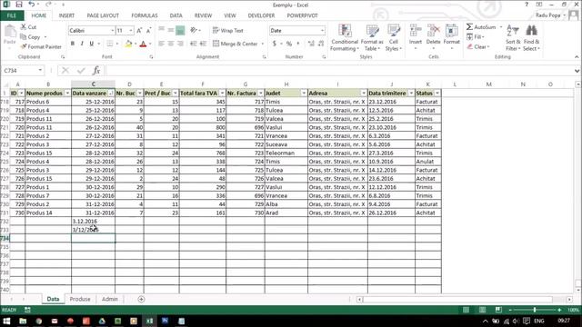 Cum sa scrii o data in Excel смотреть онлайн
