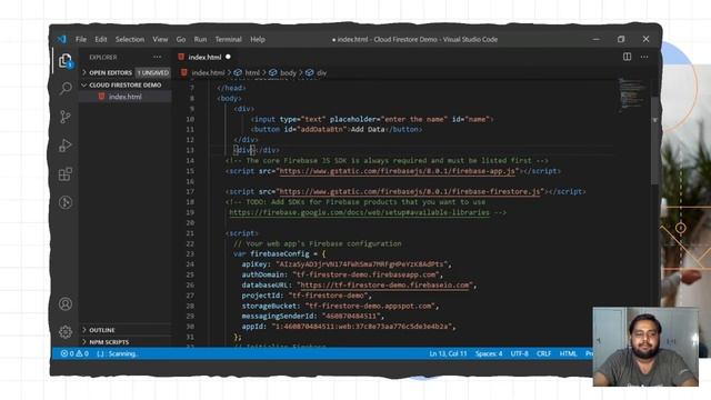 05. Cloud Firestore | Firebase For Web | TechFerment смотреть онлайн