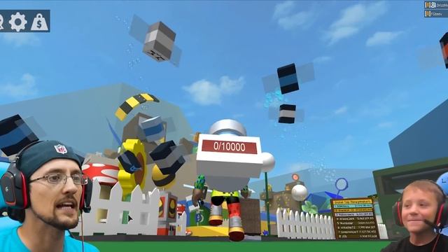 GOOSEBUMPS vs. Spongebob in ROBLOX + FORTNITE helps Chase in BEE SWARM SIMULATOR Again Pt.2 (#47) смотреть онлайн