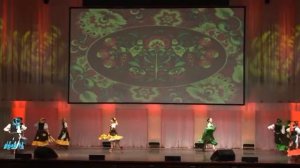 «Девичья плясовая», Народный ансамбль танца «Сибирские узоры»