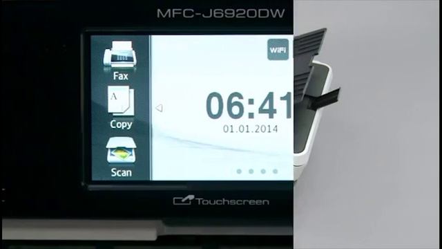 Brother MFC-J6920DW - making a double-sided copy смотреть онлайн