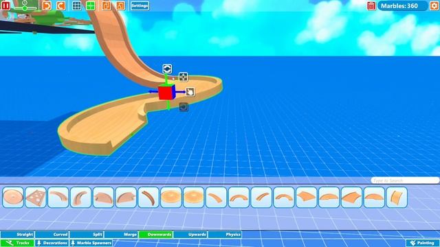 Making A Marble Run Using ONE Of EVERY Track Piece - Marble World Gameplay смотреть онлайн