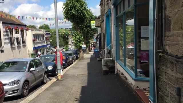 Falmouth, Cornwall . Фалмут, Корнуолл, прогулки по центру города