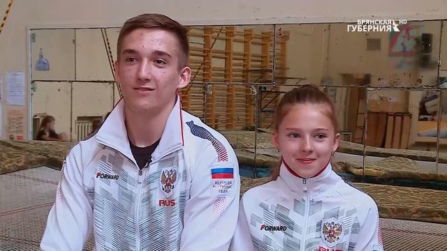 «Маленькие звезды большого спорта». Акробаты Алина Василевская и Артемий Петровский смотреть онлайн