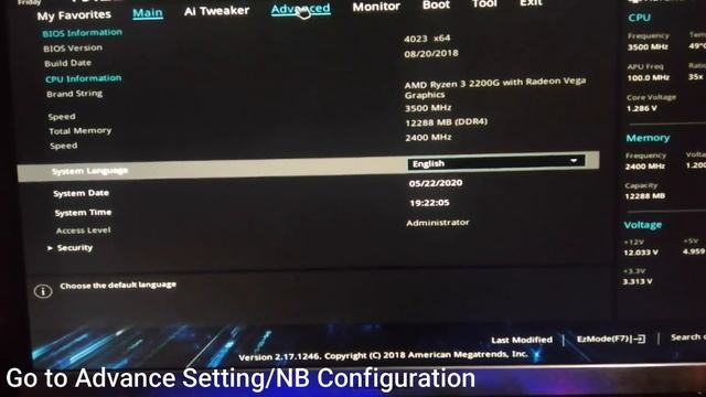 How to Increase Dedicated Video memory, Increase Graphics memory for Ryzen 3 2200g/Asus Board смотреть онлайн