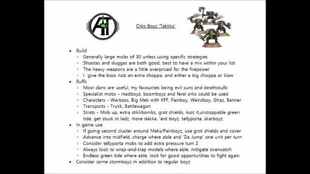 Ork Boyz: Rules, Review + Tactics - Orks Codex Strategy Guide смотреть онлайн