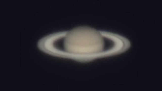 Saturn : 23 54 15 (JST) -20210803 through Meade 16" telescope смотреть онлайн