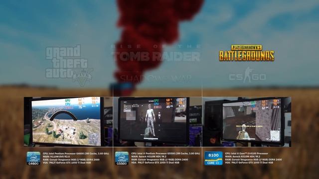 [G4600 vs G5500 vs i3 8100] CPU nào đi với 1050Ti cho hiệu năng cân bằng nhất ?? смотреть онлайн