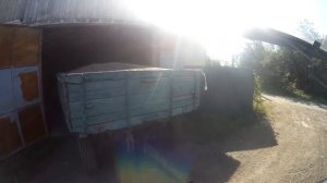 "Профессиональная Езда на Тракторе  задним ходом с прицепом и поворотной передней осью без стопора.