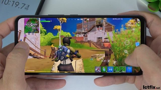 Vivo V23e test game Fortnite | MediaTek Helio G96, 8GB RAM смотреть онлайн