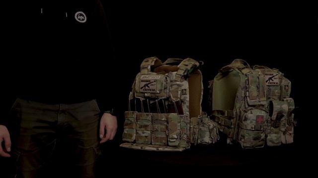 Как установить КАП'ы и бронеэлементы в бронежилет THORAX смотреть онлайн